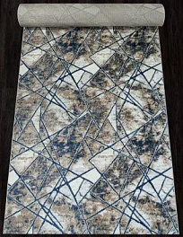Ковровая дорожка Antep O1702 630 Cream / Blue Дорожка