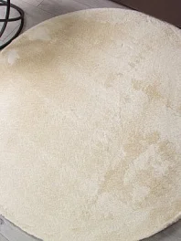 Ковер круглый rabbit luxe px2001 cream | Китай