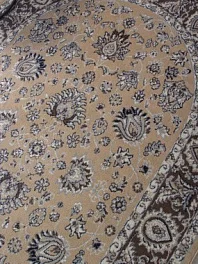 Ковер овальный praga 06030a beige / beige | Грузия
