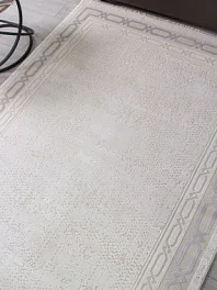 Ковер прямоугольный anatolia 34069a white / beige | Турция