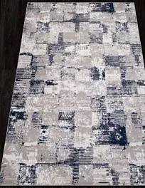 Ковер прямоугольный Richi 8673 GRAY-BLUE | Россия
