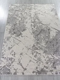 Ковер прямоугольный miledy mp18 gray | Россия