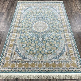 Ковер прямоугольный FARSI 1200 New g129_blue_grey | Иран