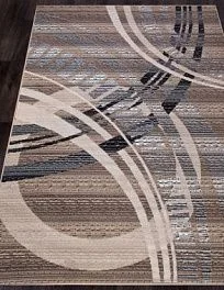 Ковер прямоугольный Sierra d284 beige-brown | Россия