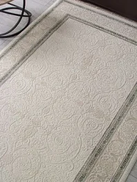 Ковер прямоугольный melody 30896d cream / cream | Турция