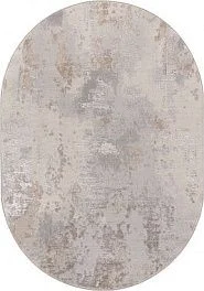 Ковер овальный Liman f171 dark beige | Россия