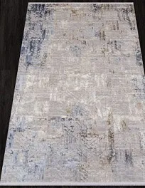 Ковер прямоугольный Asadu 00160A L.BLUE FDY / D.BLUE FDY | Турция