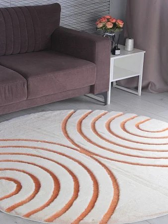 Rabbit Carving Px4005 Cream / Terra Круг (Код: 758081) 3 photo