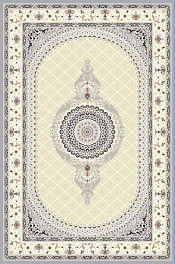 Ковер прямоугольный Amira 4836a_l_grey_l_grey | Турция