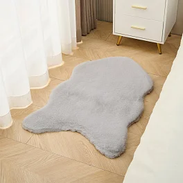 Ковер фигурный Rabbit(шкура) 24_ss_light_grey_s | Китай