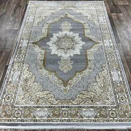 Ковер прямоугольный ISFAHAN Turkey 29048a_silver_silver | Турция