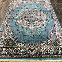Ковер прямоугольный AMANA 4285a_blue_cream | Турция