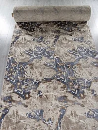 Ковровая дорожка Samira O1119 730 Beige / Blue Дорожка