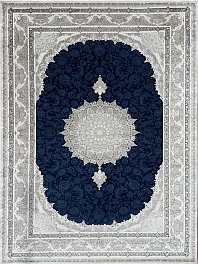 Ковер прямоугольный Shimal 0932a_b_blue_b_cream | Турция
