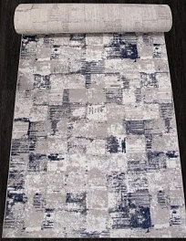 Ковровая дорожка Richi 8673 Gray-Blue Дорожка