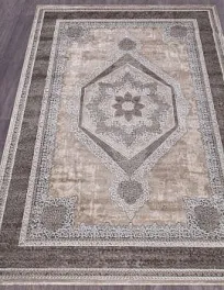 Ковер прямоугольный Armina 04037c grey / brown | Турция