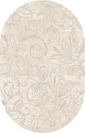 Ковер овальный Milana 0a096a_beige_beige_oval | Турция