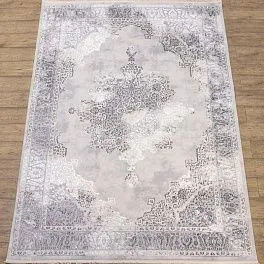 Ковер прямоугольный prado N887A White / Gray2  | Турция