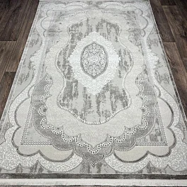 Ковер прямоугольный DECO 10163a_grey_grey | Турция