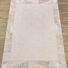 Ковер прямоугольный fest  F417Ab Beige / Blue  | Турция