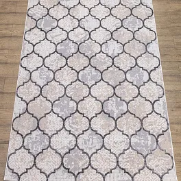 Ковер прямоугольный parma  Nw37C Light Gray  | Турция