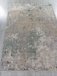 Ковер прямоугольный Liman f163 gray-green | Россия