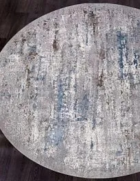 Ковер круглый Armina 03856A BLUE / BLUE | Турция