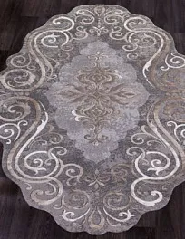 Ковер прямоугольный Safir 00858C GREY / BROWN | Турция