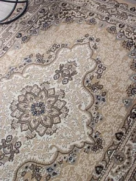 Ковер прямоугольный praga 06020a beige / beige | Грузия