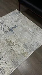 Ковер прямоугольный lily 9320b s.white / p.cream | Турция
