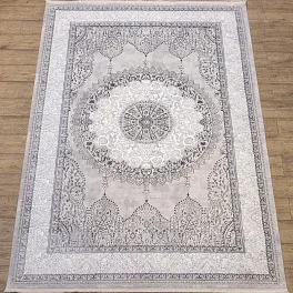 Ковер прямоугольный prado  N891A White / Gray2  | Турция