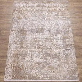 Ковер прямоугольный Olimpos  Mt015 C_Dgray / Cream  | Турция