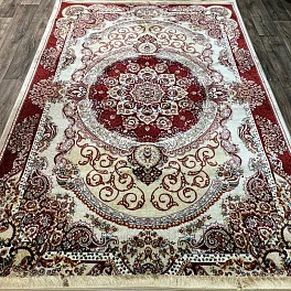 Ковер прямоугольный AMANA 5459a_beige_red | Турция