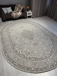 Ковер овальный Armina ga007g grey / grey | Турция