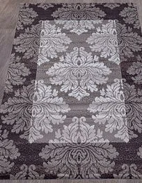 Ковер прямоугольный Silver d213 gray-purple | Россия