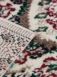 Ковровая дорожка Darga F670 Cream-Red Дорожка