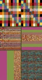 Ковер прямоугольный Crystal exa1 multicolor | Россия