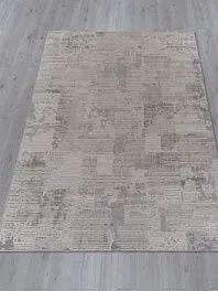 Ковер прямоугольный Liman f168 cream-gray | Россия