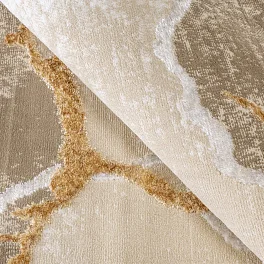Ковер овальный nord 10455A Beige / Gold  | Турция