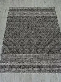 Ковер прямоугольный kair s154 dark gray | Россия