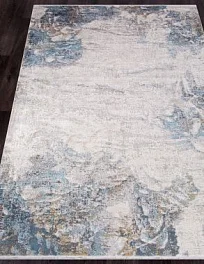 Ковер прямоугольный Olimpos m456b cream / blue | Турция