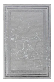 Ковер прямоугольный Leonidas B0740A White-Grey | Турция