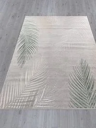 Ковер прямоугольный Liman f167 gray-d.green | Россия