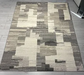 Ковер прямоугольный lamer 62038 095 grey | Турция