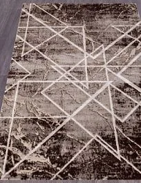 Ковер прямоугольный Armina 04035b dark brown | Турция