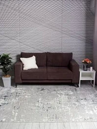 Ковер прямоугольный dalida 20814a d.blue / l.grey | Турция