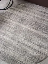 Ковер круглый Armina 04077g grey / grey | Турция