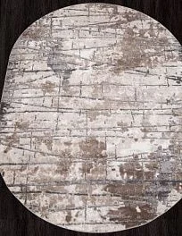 Ковер овальный Armina 03802a grey / brown | Турция