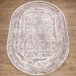 Ковер овальный Doku  B177D Cokme_Dgray / Obeige | Турция