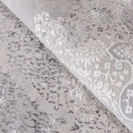 Ковер овальный prado N887A White / Gray2  | Турция